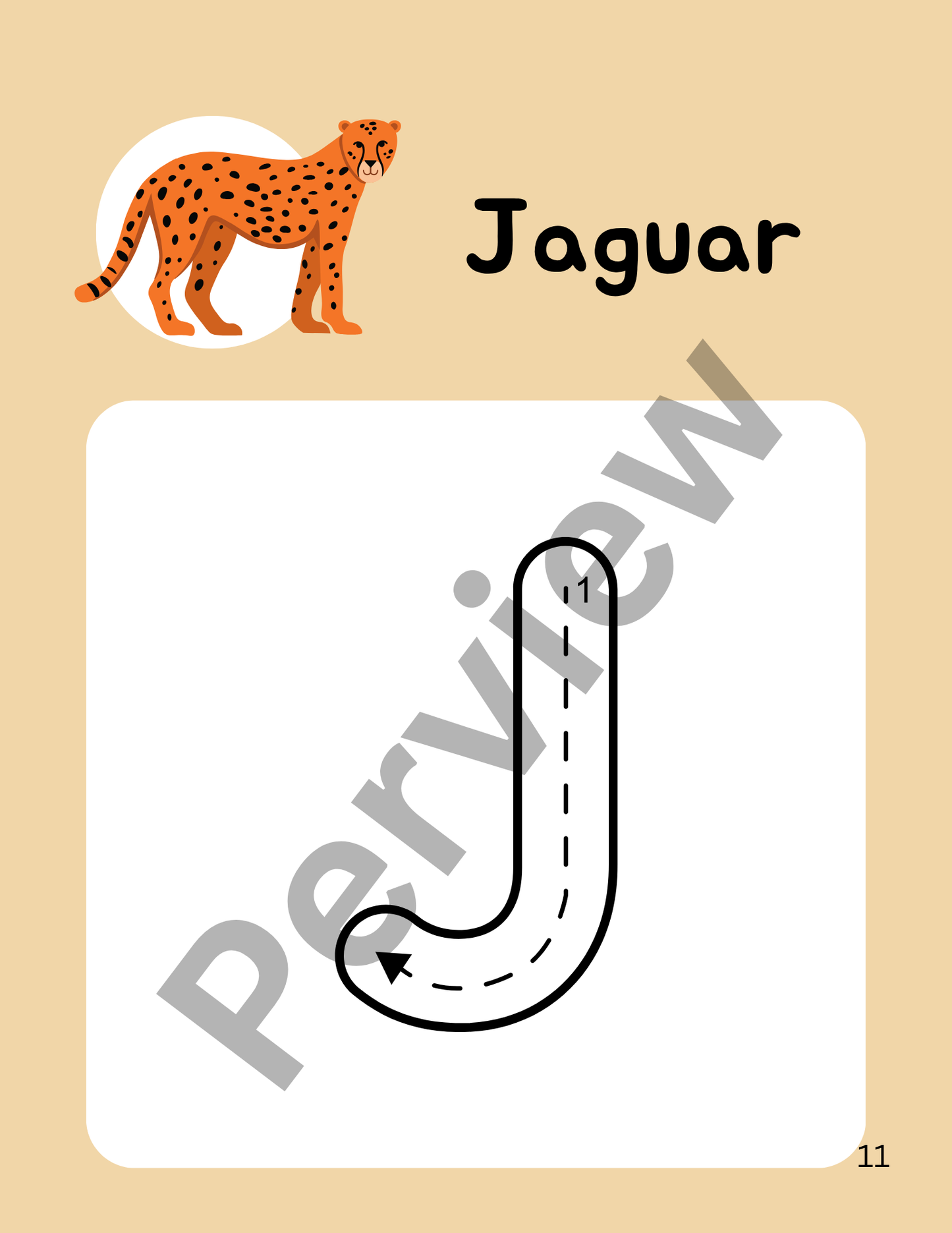 Animal Alphabet Coloring Book PDF – Learn A to Z with Animals