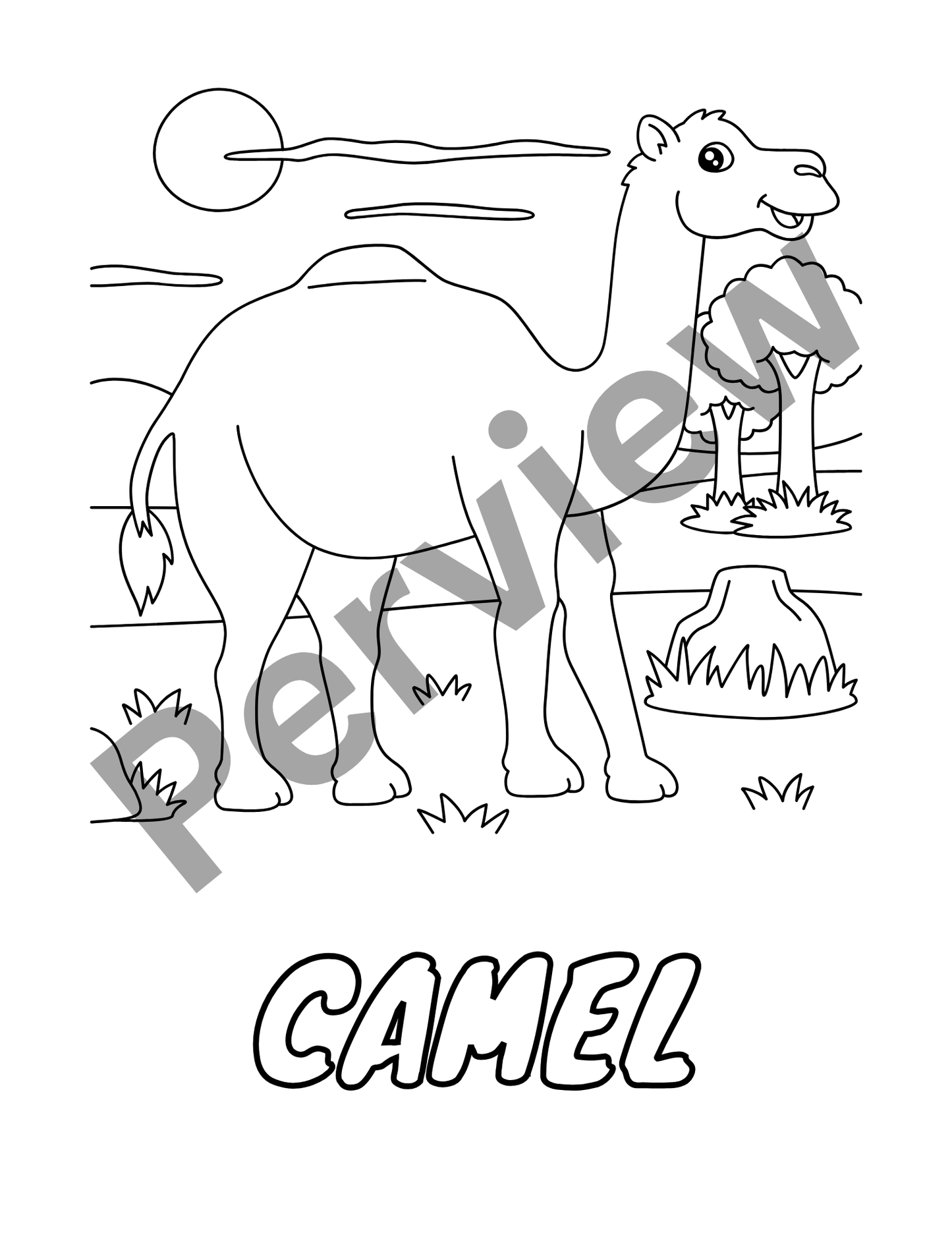 Animal Coloring Book for Kids | Printable Worksheets for Early Years, EYFS & Preschool | Fun Fine Motor Skill Activity
