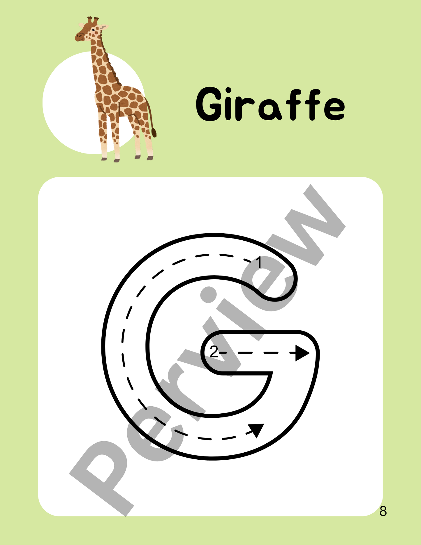 Animal Alphabet Coloring Book PDF – Learn A to Z with Animals