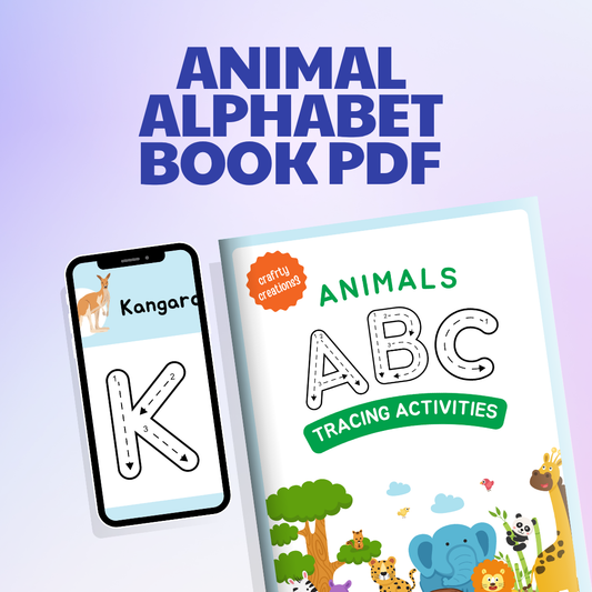 Animal Alphabet Coloring Book PDF – Learn A to Z with Animals