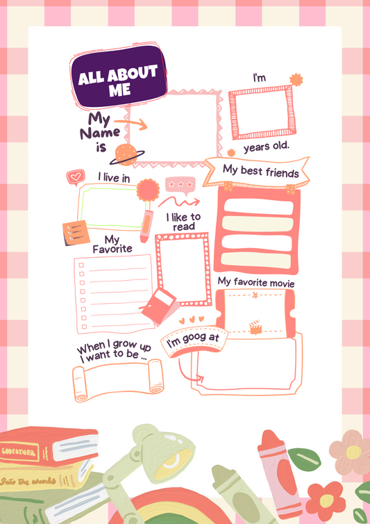All About me:A Parent's Guide to Nurturing Self-Expression in Kids